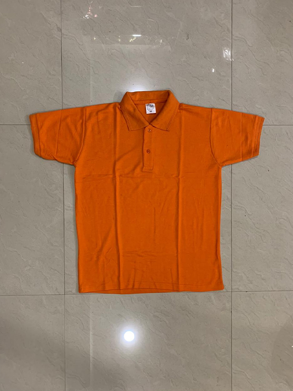 plain orange t shirt