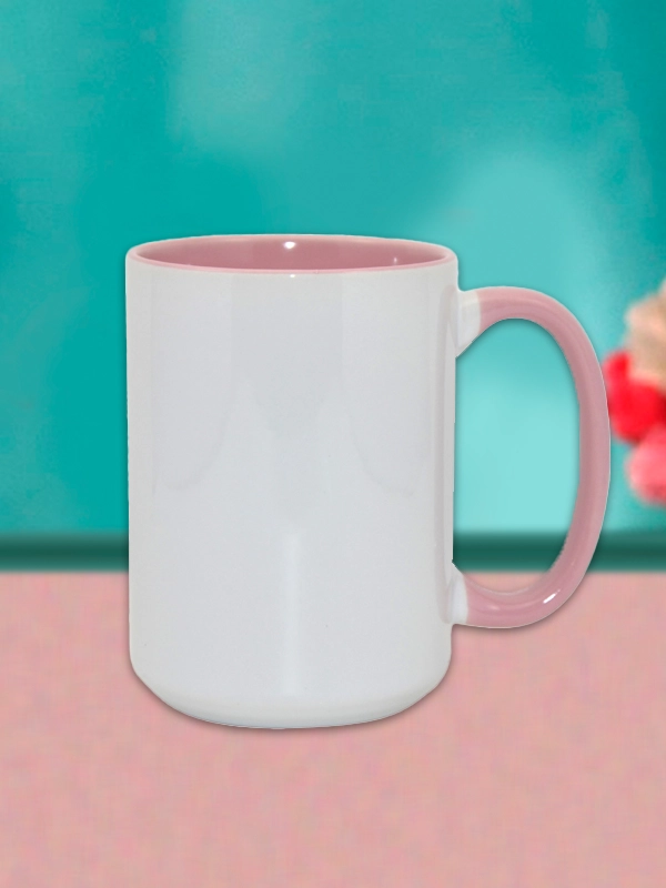 24 Sublimation White Mug,15oz, Blank Coffee Mug Ceramic blank cup Comes  with box